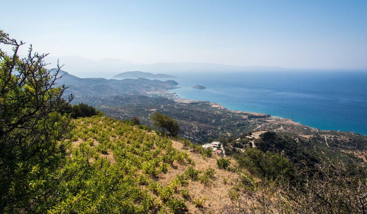 Villa Splendid Sea View Mirsini  Exterior foto